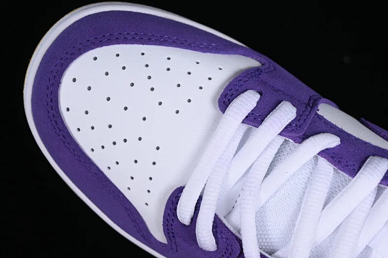 All categories Nk SB Dunk series Nk SB Dunk Low low-top sneakers K version Nk SB Dunk "Purple Suede" wicked purple color SB low-top casual sneakers DV5464-500